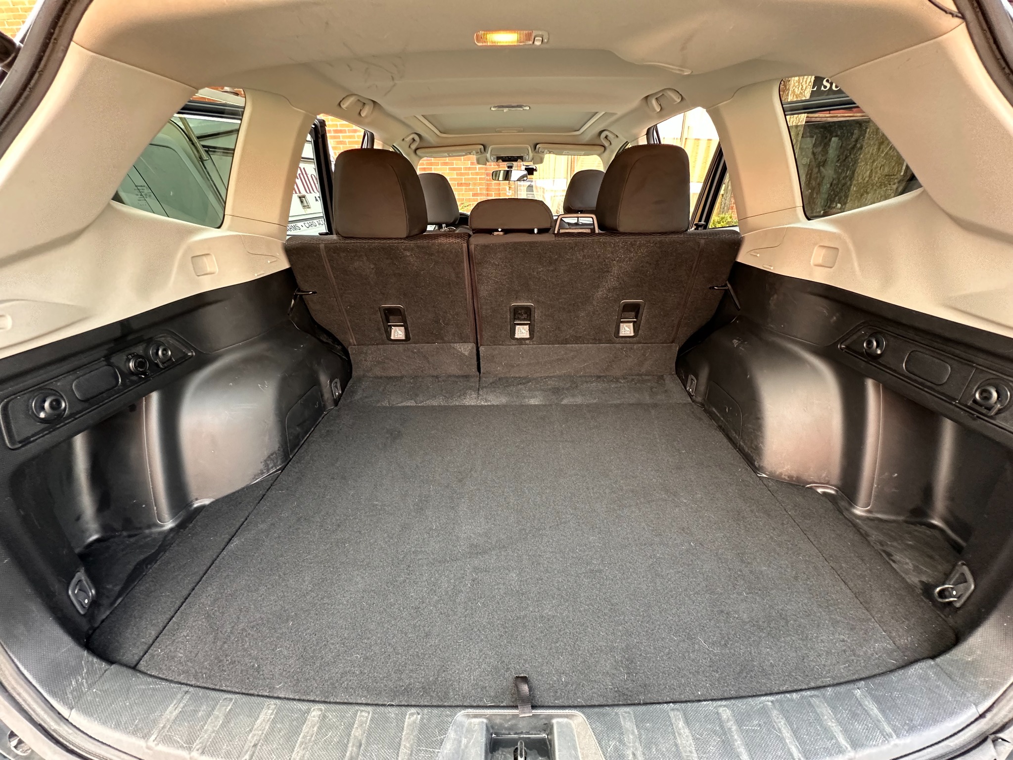 Cargo area after detailing