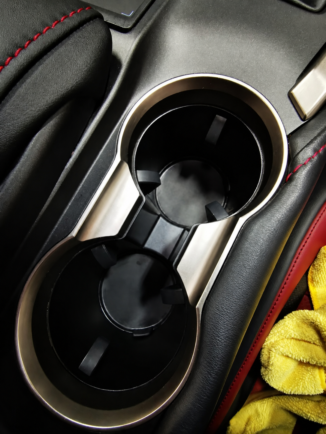Cup holders after detailing